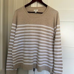 J. Crew Cotton Teddy Sweater